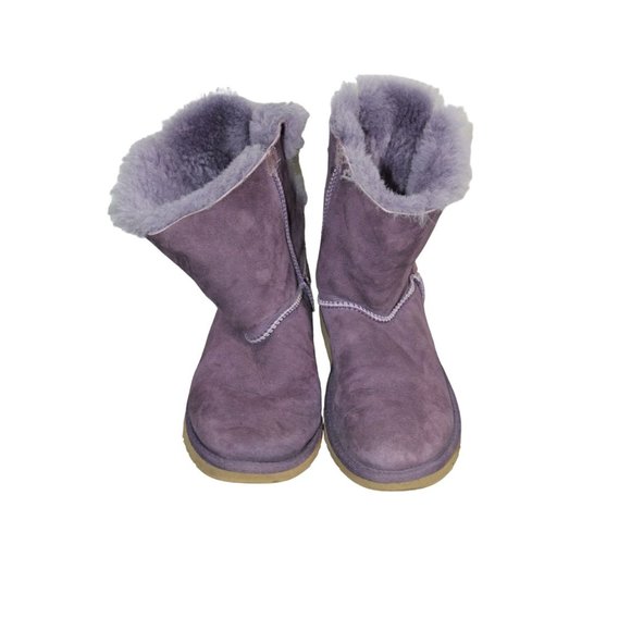 UGG Australia Purple Mid Length Boots - Size 5 - Picture 1 of 8